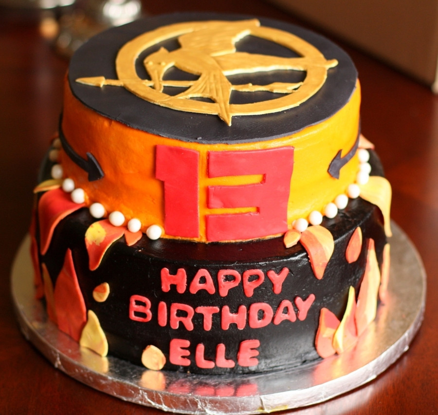 Hunger Games Birthday Cake
 Hunger Games Cake CakeCentral