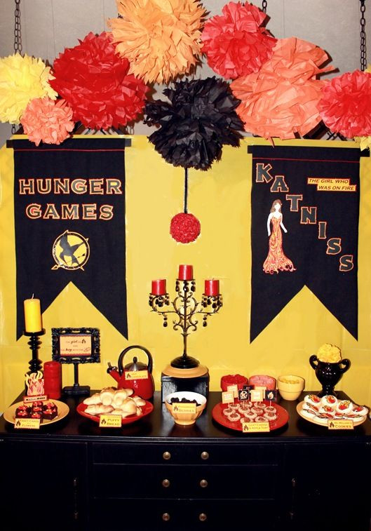 Hunger Games Birthday Party Ideas
 The Hunger Games Dinner Party Decor Ideas