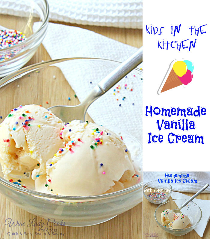 Ice Cream Recipes For Kids
 Homemade Vanilla Ice Cream Recipe