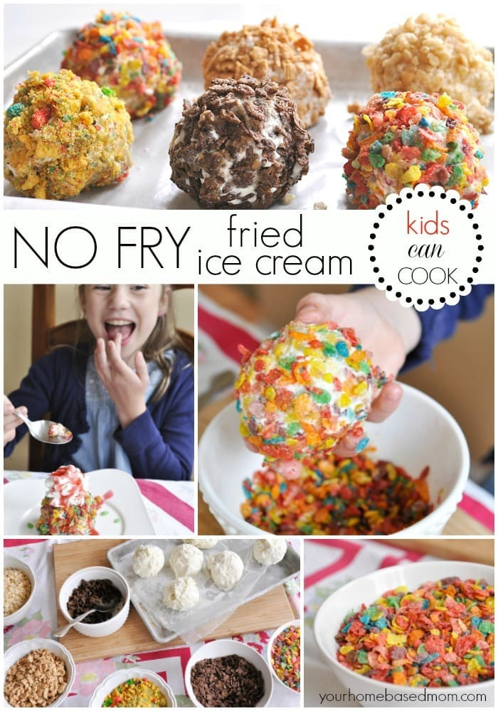 Ice Cream Recipes For Kids
 No Fry Fried Ice CreamKids Can Cook your homebased mom