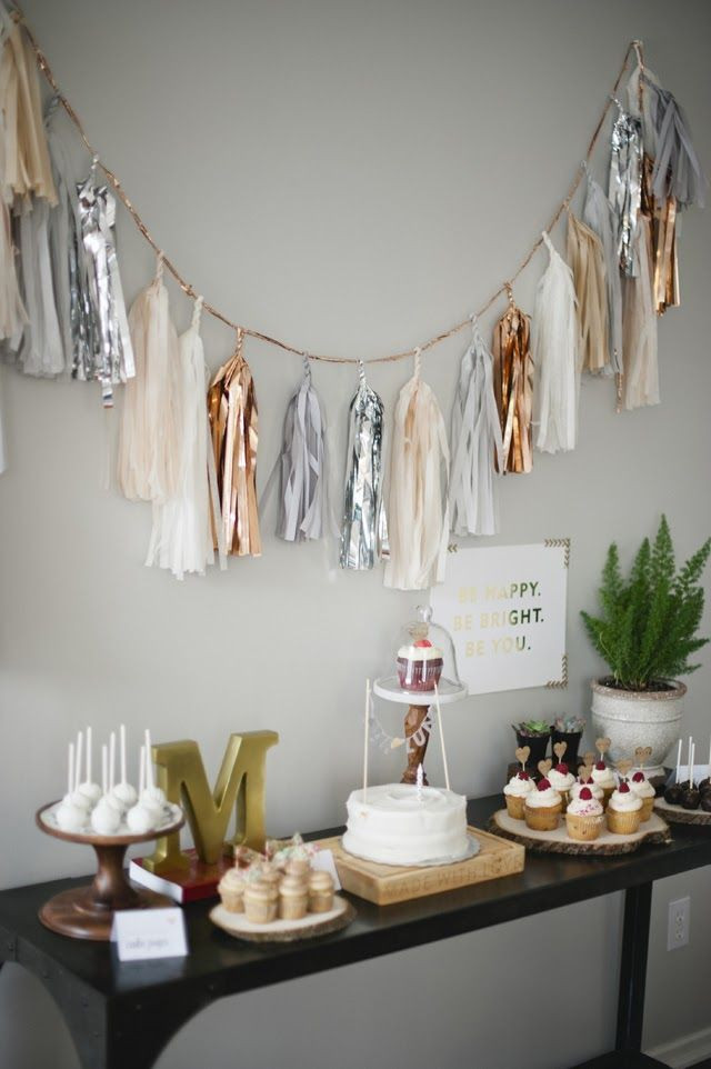 Ideas For 18Th Birthday Party At Home
 Malia s Rustic Glam 1st Birthday Party By Melissa Oholendt
