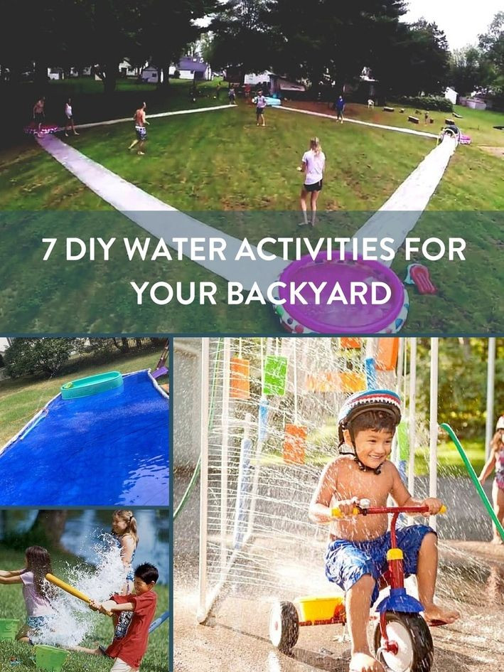 Ideas For Backyard Water Party
 Roundup 7 DIY Water Activities For Your Backyard