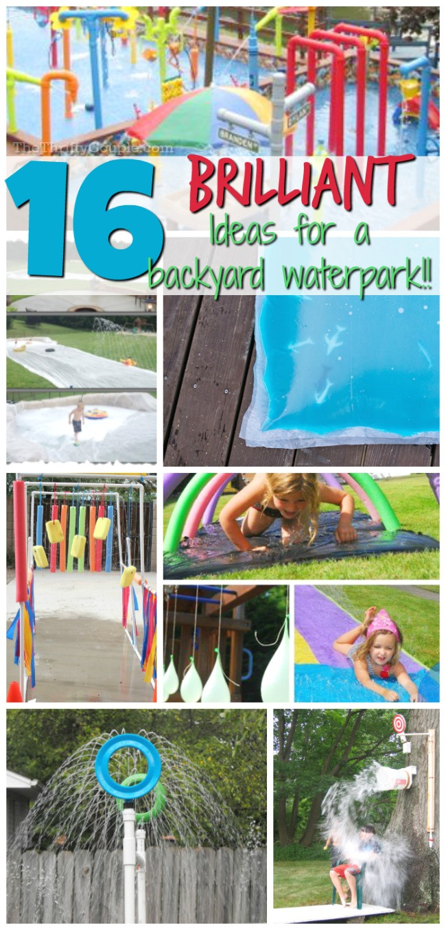 Ideas For Backyard Water Party
 16 Brilliant Ideas to Create Your Own DIY Backyard Waterpark
