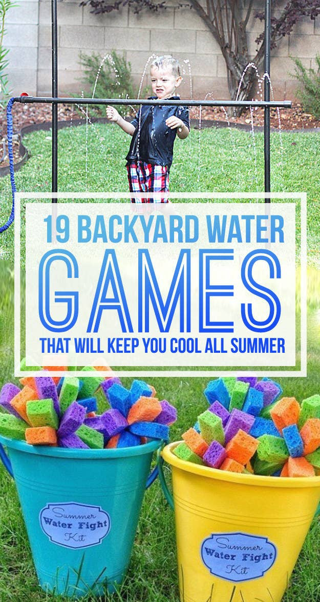 Ideas For Backyard Water Party
 19 Backyard Water Games You Have To Play This Summer
