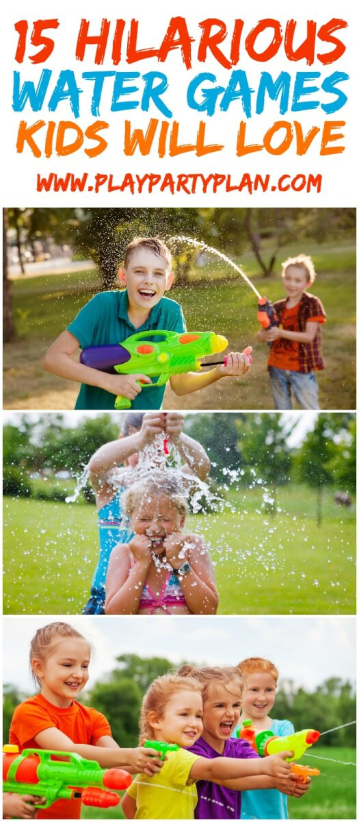 Ideas For Backyard Water Party
 Outdoor Water Games Play Party Plan