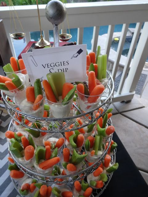Ideas For Food For Graduation Party
 Fun way to serve appetizer