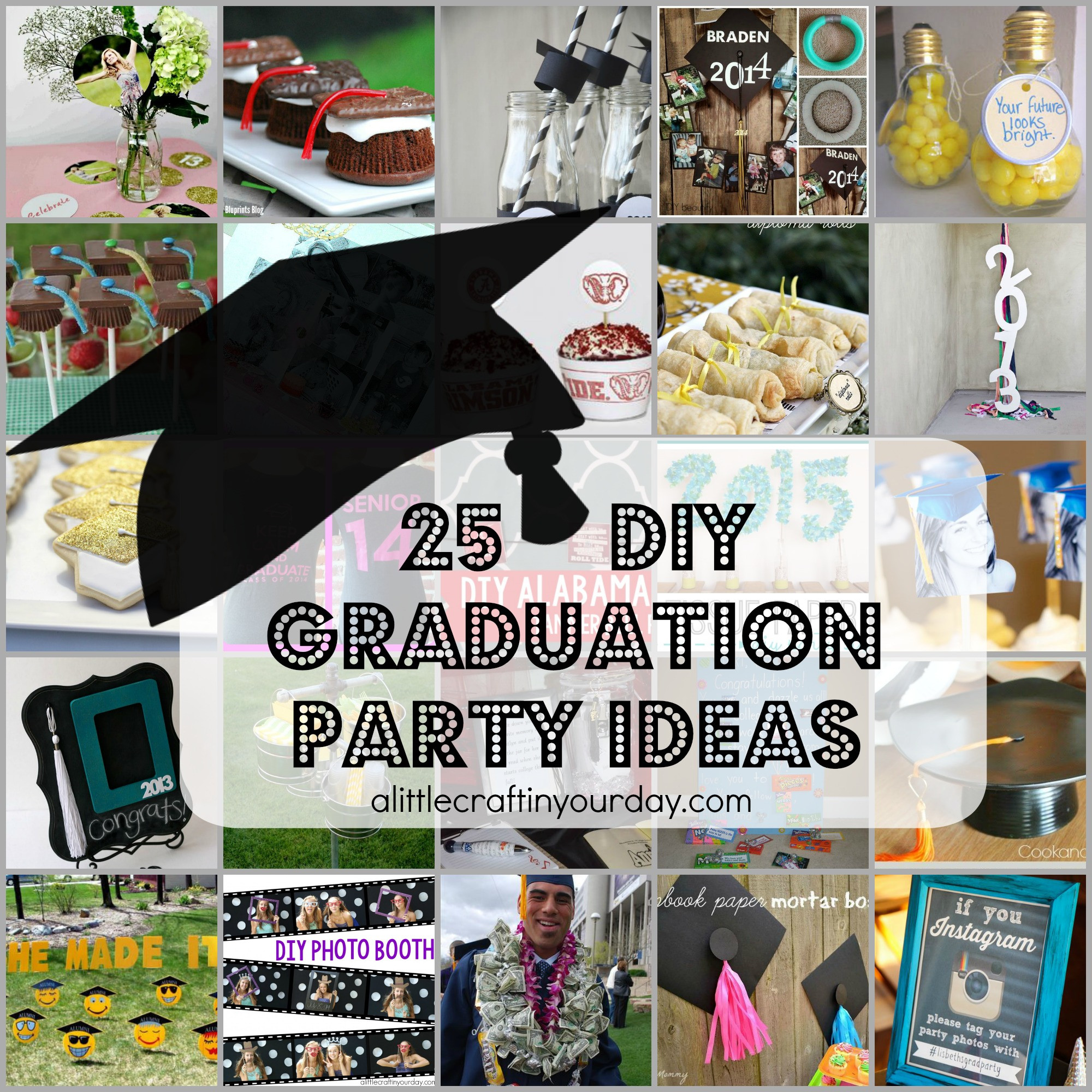 Ideas For Guys High School Graduation Party
 25 DIY Graduation Party Ideas A Little Craft In Your Day