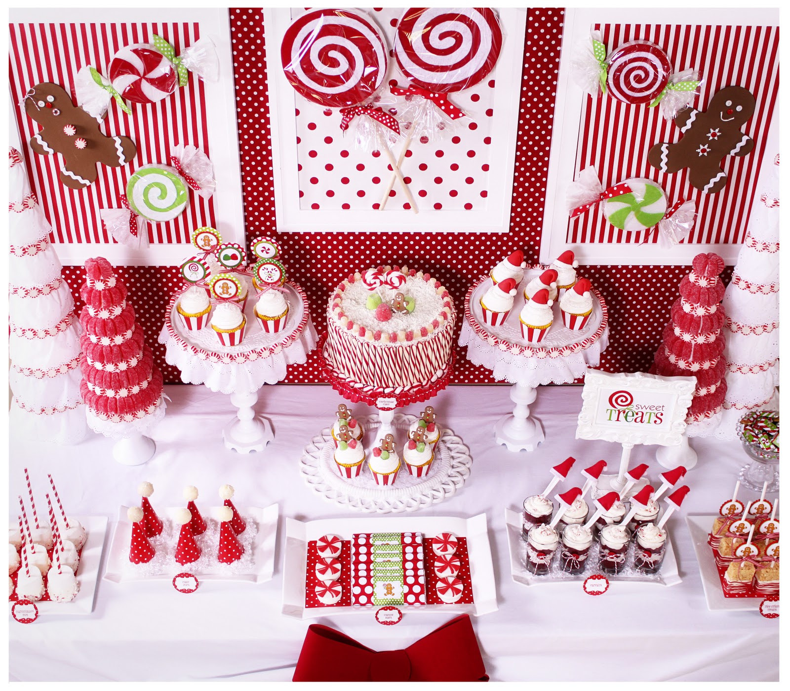Ideas For Holiday Party
 Amanda s Parties To Go Candy Christmas Dessert Table