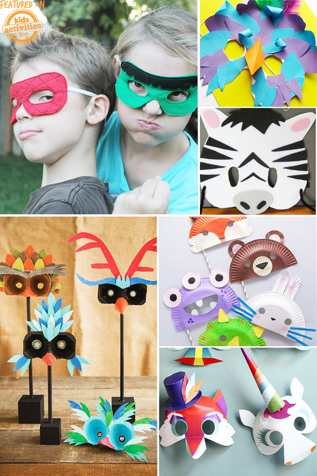 Ideas For Kids
 30 DIY Mask Ideas for Kids