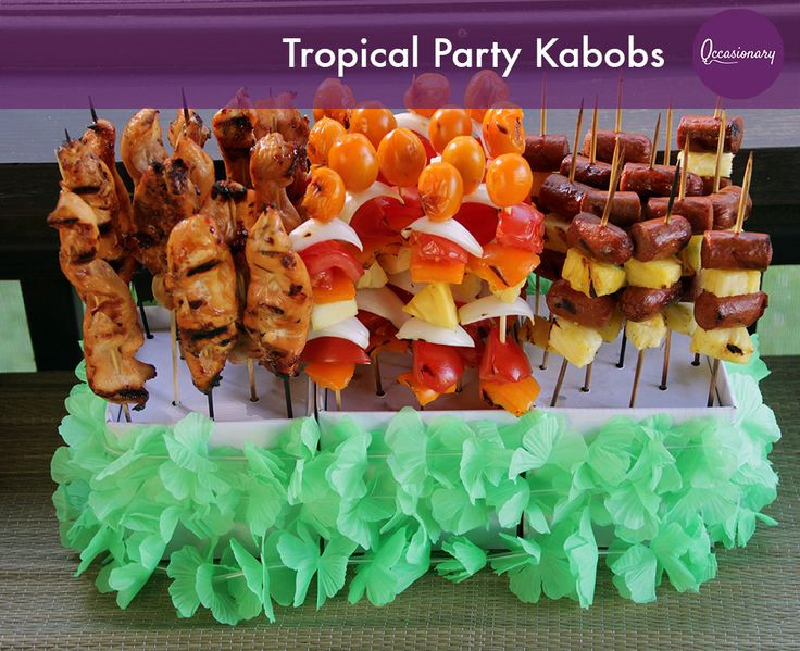 Ideas For Luau Party Food
 Ideas to Make Your Beach Themed Bar or Bat Mitzvah a