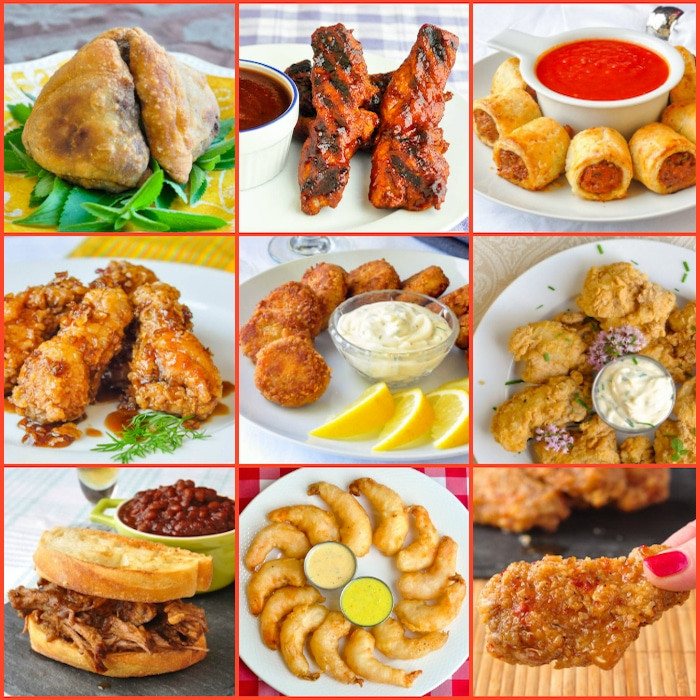 Ideas For Party Foods
 45 Great Party Food Ideas from sticky wings to elegant