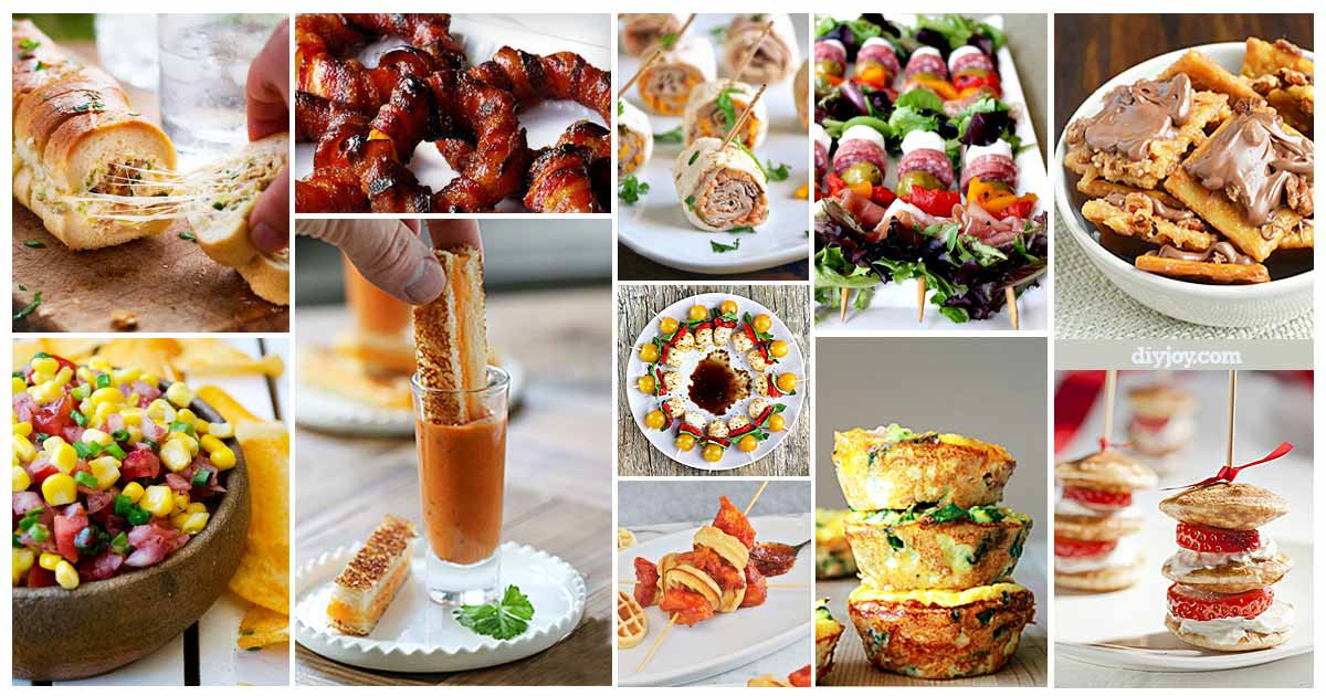 Ideas For Party Foods
 49 Best DIY Party Food Ideas
