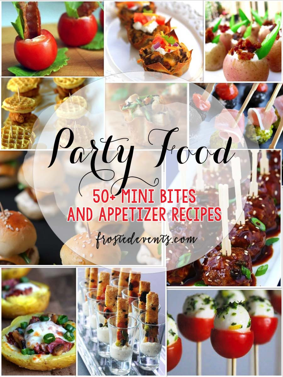 Ideas For Party Foods
 Party Food Ideas Mini Bites Party Food Recipes
