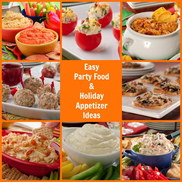 Ideas For Party Foods
 16 Easy Party Food and Holiday Appetizer Ideas