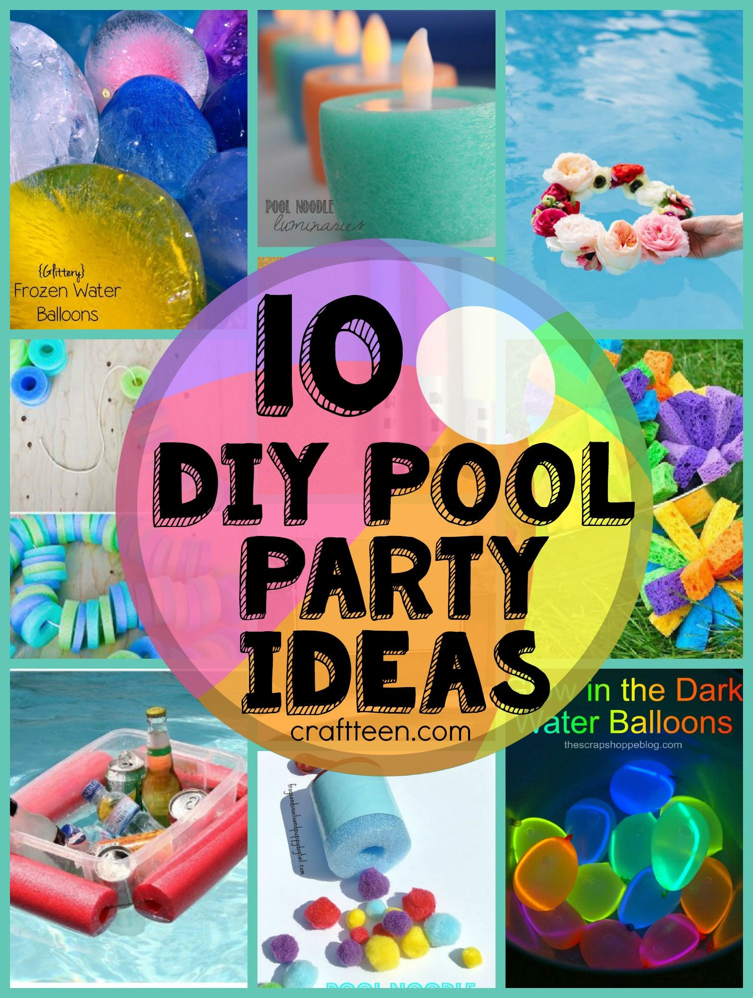 Ideas For Pool Party Decorations
 Pin on DIY Party Ideas