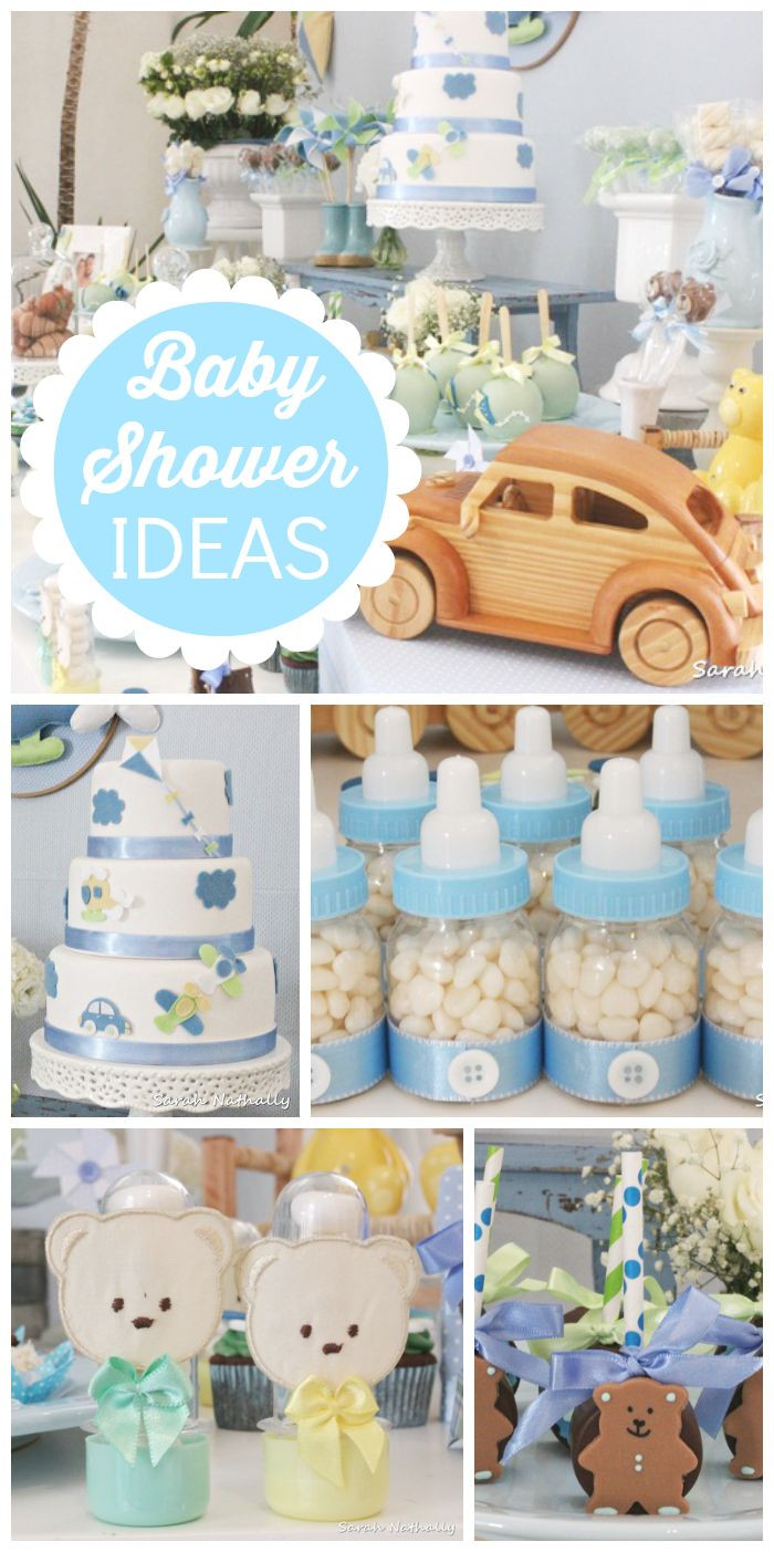Ideas Para Decoracion De Baby Shower
 IDEAS PARA BABY SHOWER NIÑO Una Mami Creativa