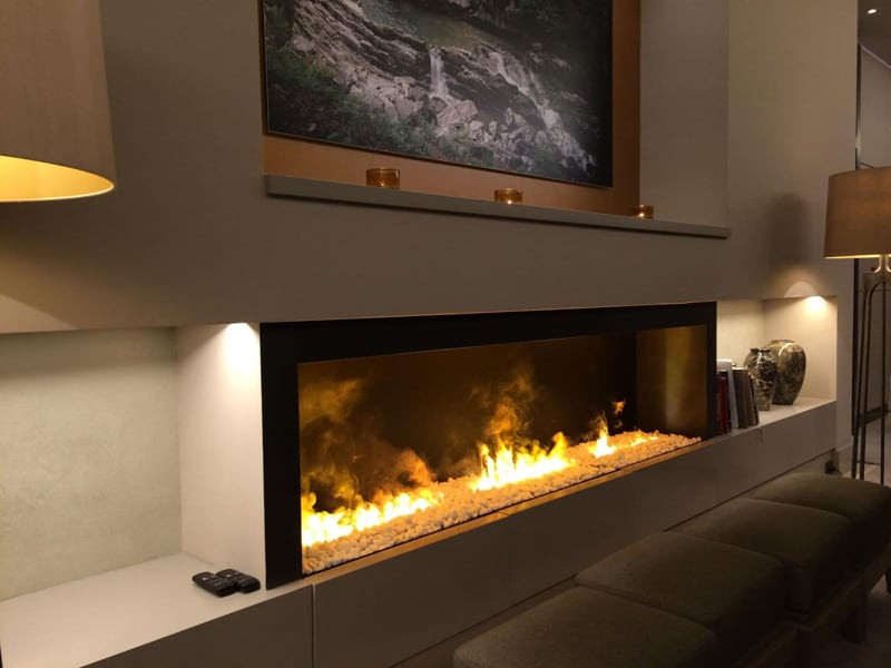 In Wall Electric Fireplace
 Electric Fireplace Adds Romanticism To Your Living Room