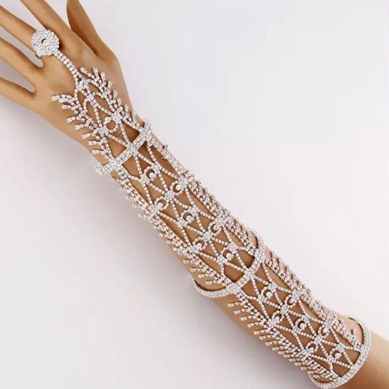 Indian Body Jewelry
 Slave Armlet Bracelet Indian Wedding Style Body Jewelry