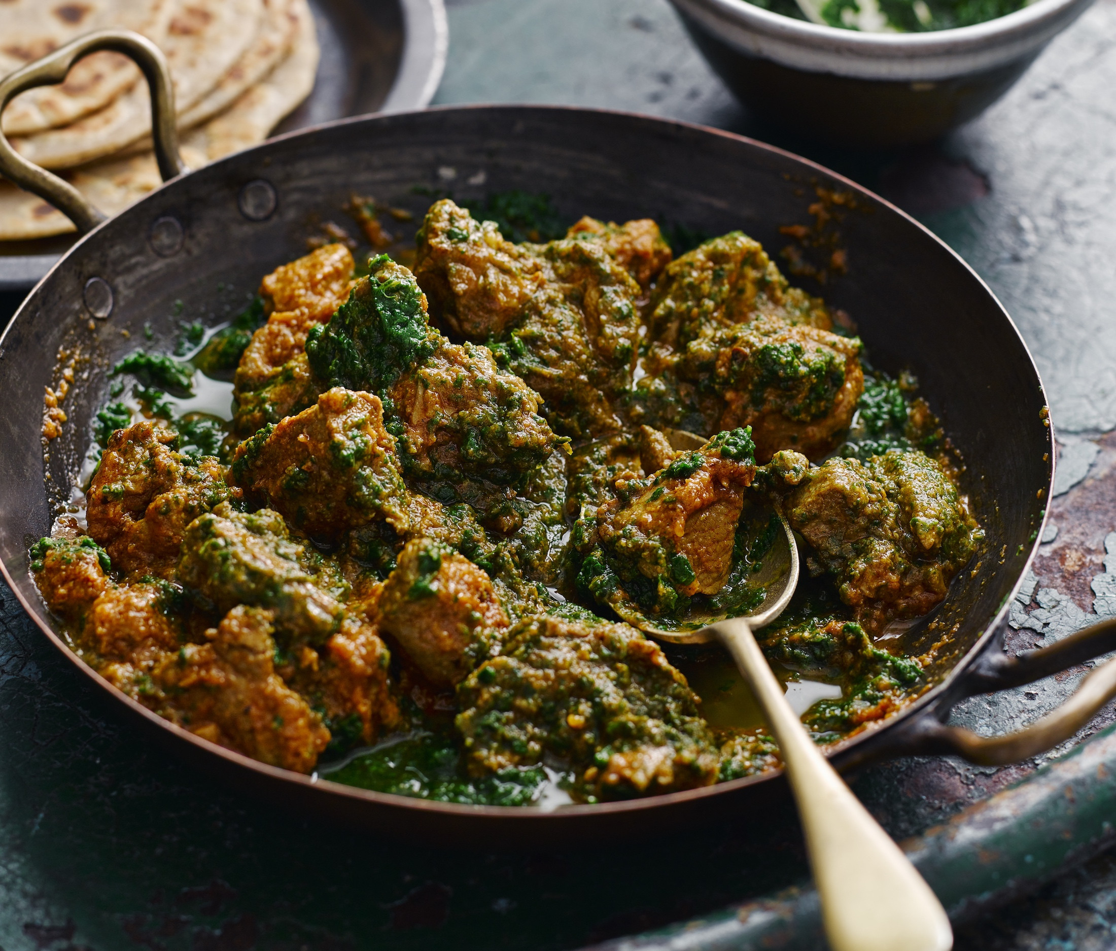 Indian Cooking Recipes
 Spice It Up With This Simple Indian Saag Gosht Recipe