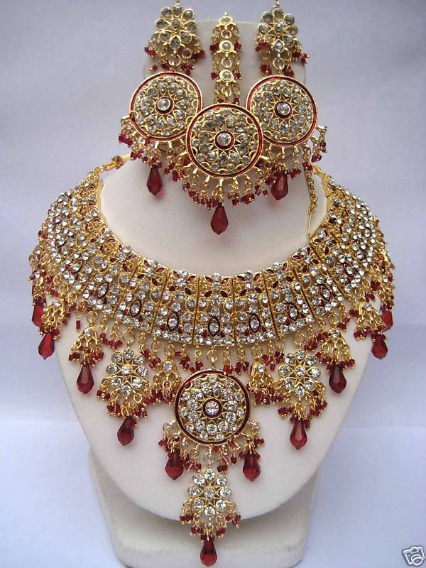 Indian Necklace Sets
 Bridal Kundan Jewellery Designs Bridal Wears