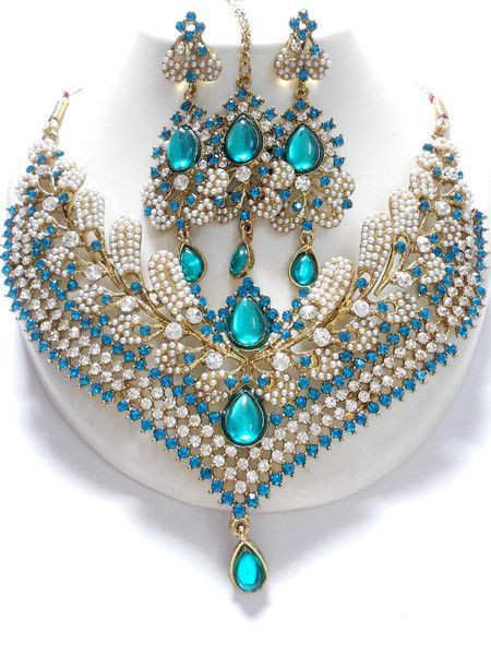 Indian Necklace Sets
 Unique and Exclusive Indian Fashion Jewelry sets this