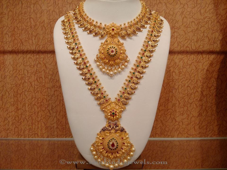 Indian Necklace Sets
 design bild South Indian Dollar Chain Designs