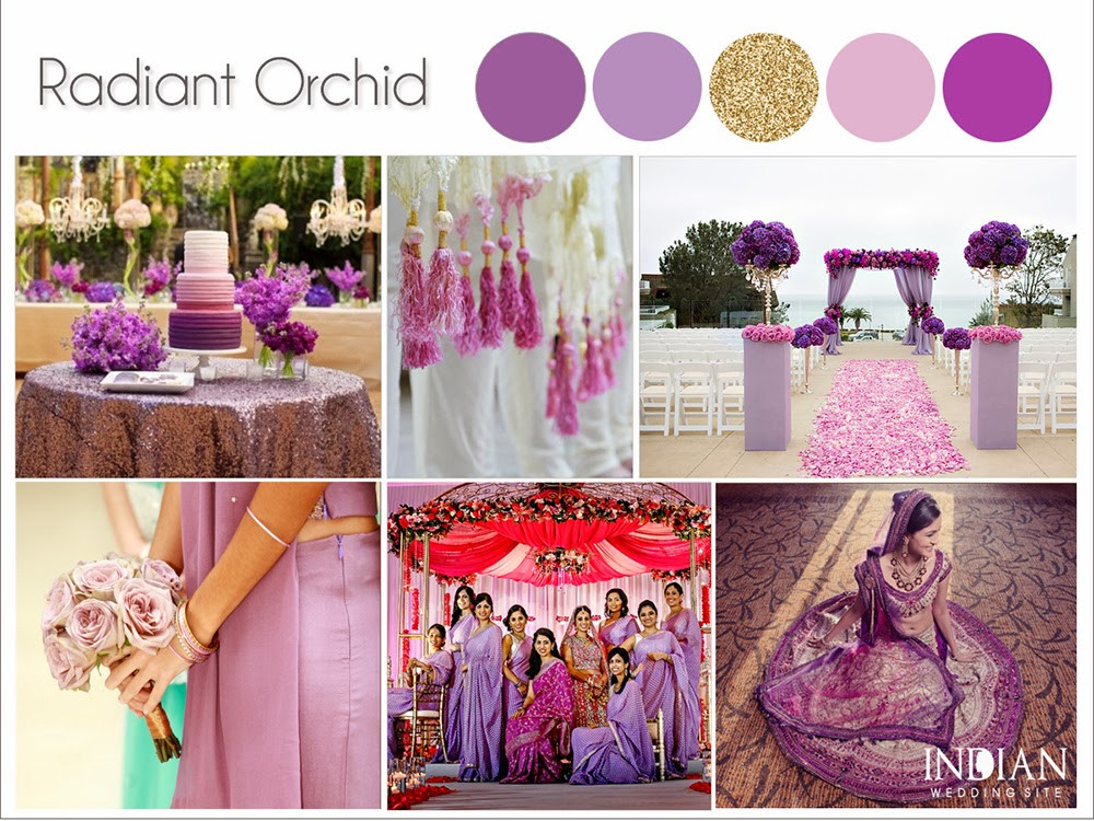 Indian Wedding Colors
 Calgary wedding blog Make Pantone s 2014 Color of the