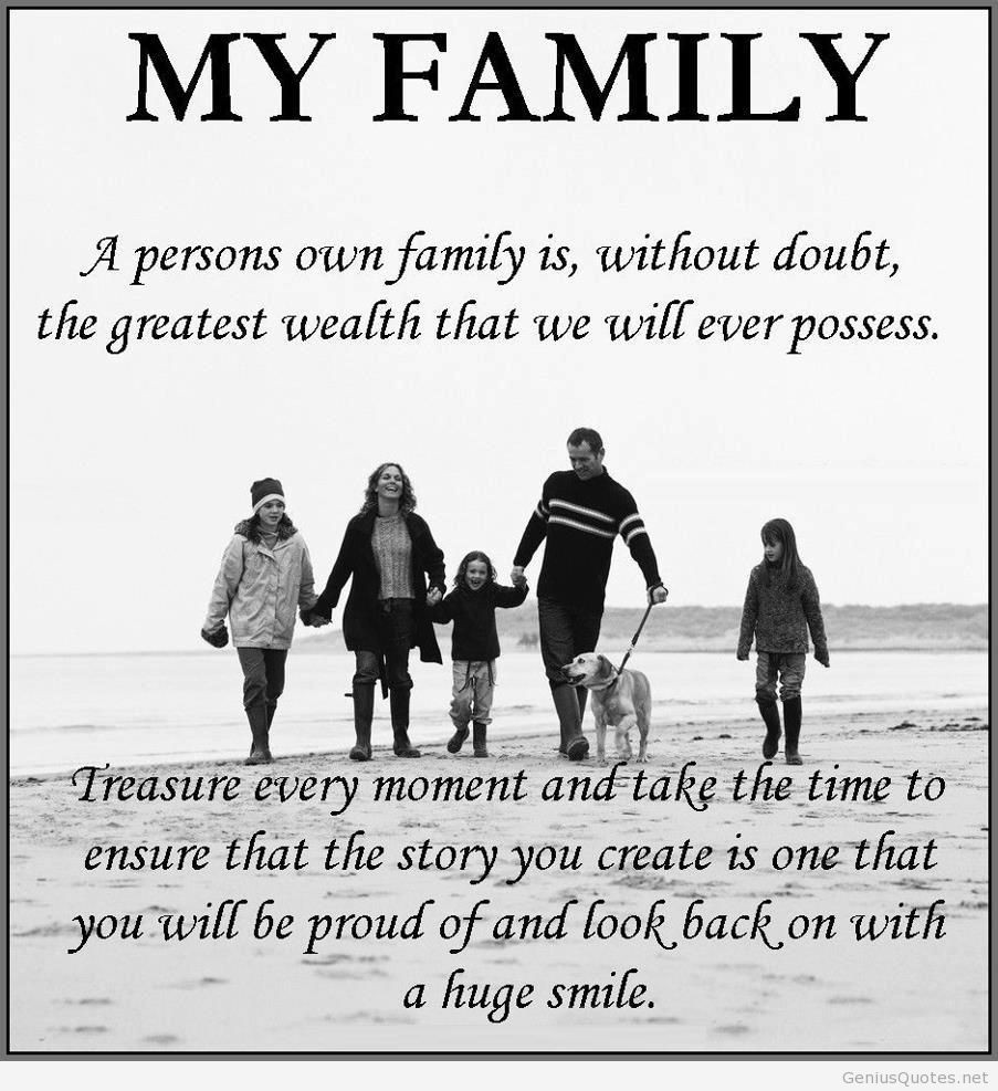 Inspirational Quote About Family
 Quotes about Family importance 63 quotes