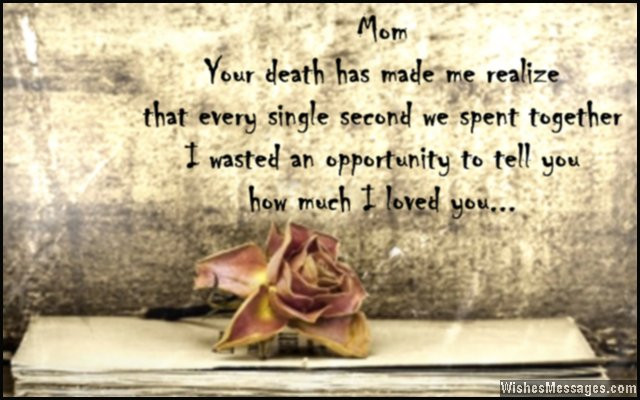 Inspirational Quotes About Death Of A Mother
 Losing A Mother Quotes Inspirational QuotesGram