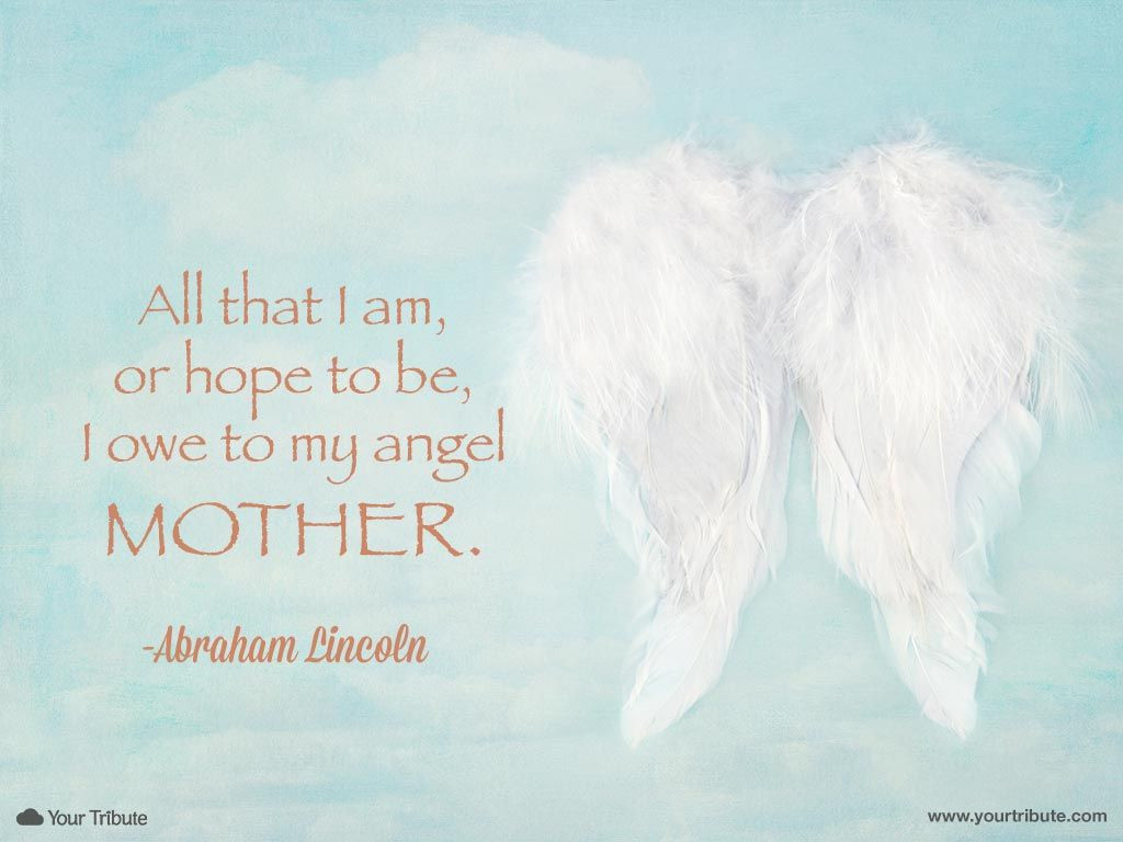 Inspirational Quotes About Death Of A Mother
 Quote