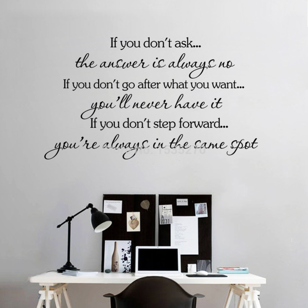 Inspirational Quotes About Home
 Inspirational Quotes Wall Stickers Removable Decal Home