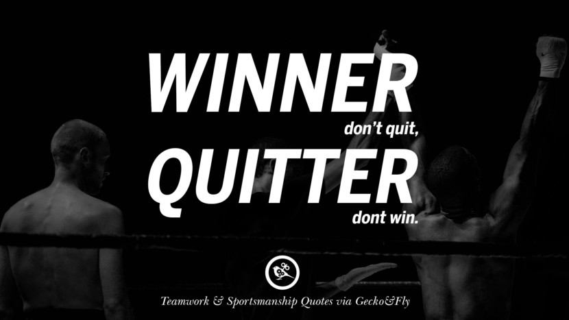 Inspirational Quotes For Sportsmen
 50 Inspirational Quotes About Teamwork And Sportsmanship