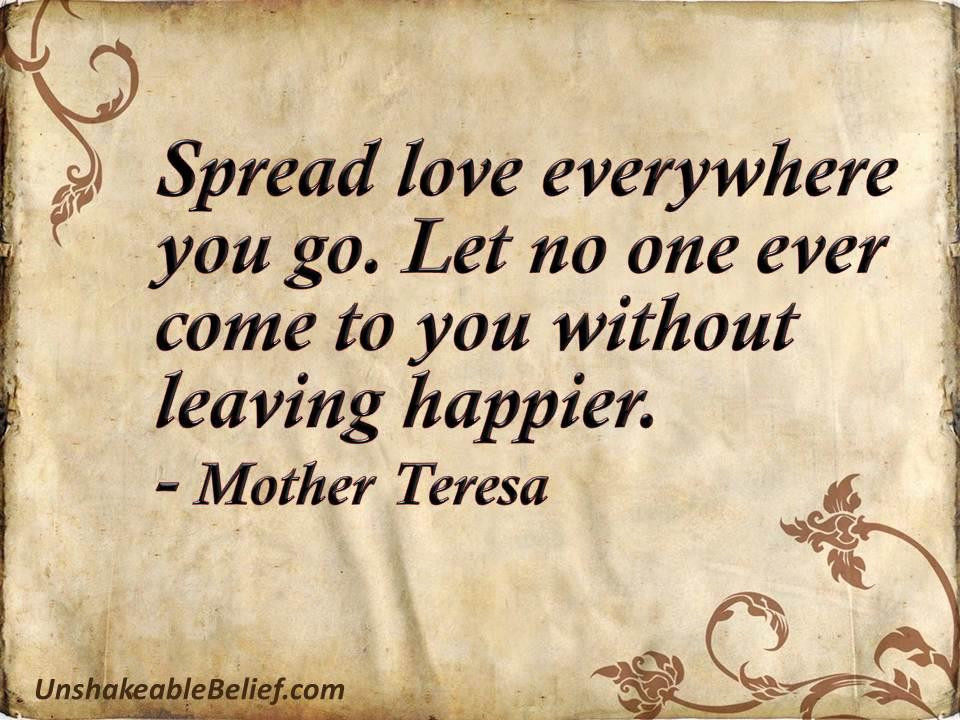 Inspirational Quotes Mother Theresa
 love quotes