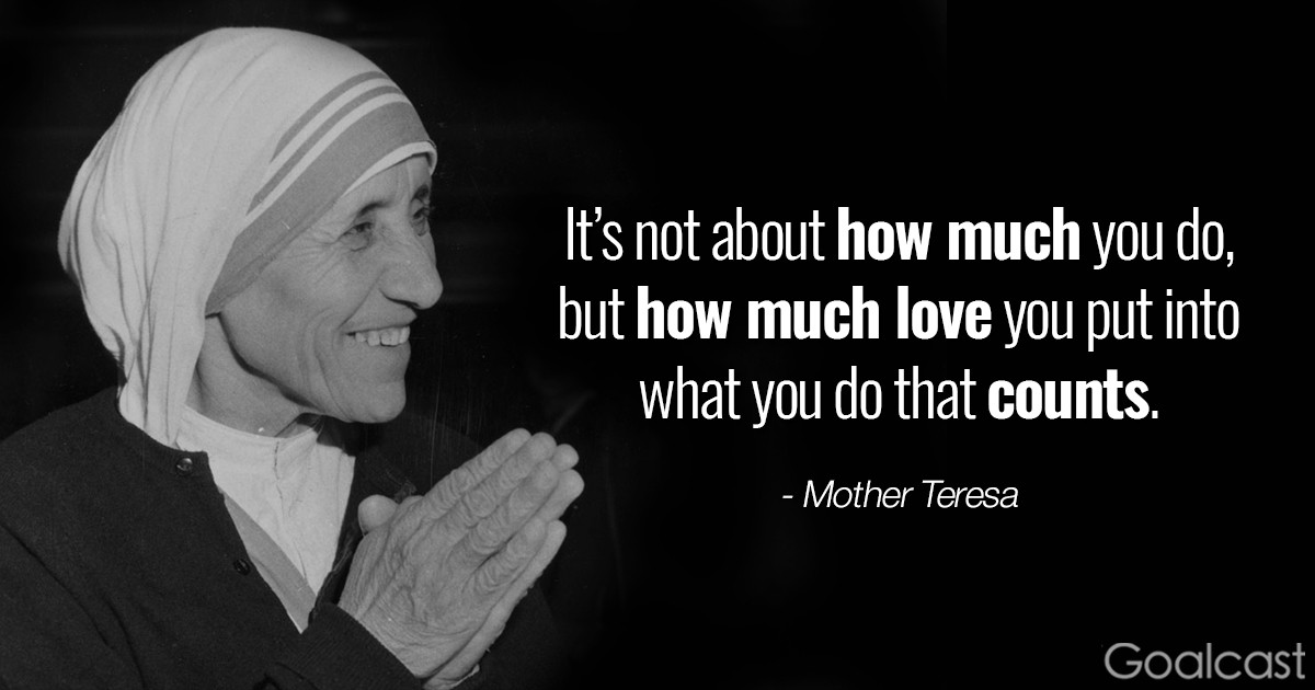 Inspirational Quotes Mother Theresa
 Top 20 Most Inspiring Mother Teresa Quotes