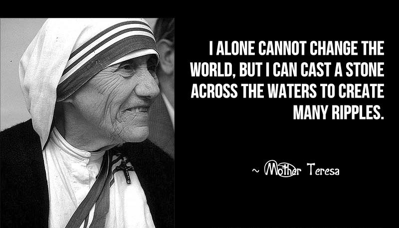 Inspirational Quotes Mother Theresa
 Mother Teresa Motivational Quotes
