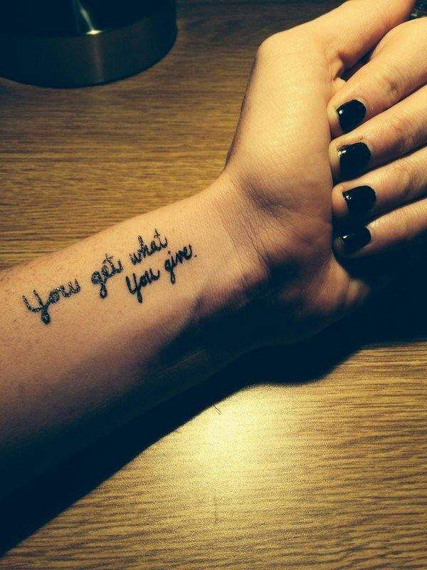 Inspirational Quotes Tattoos
 110 Short Inspirational Tattoo Quotes Ideas with