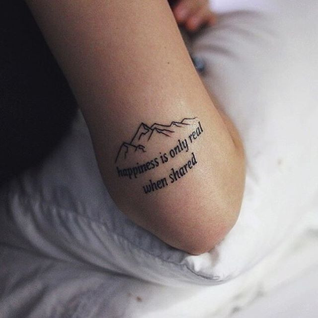 Inspirational Quotes Tattoos
 Be Motivated with 55 Inspirational Quote Tattoos for Girls