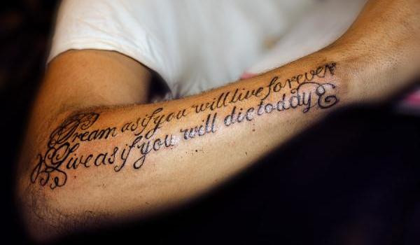 Inspirational Quotes Tattoos
 25 Meaningful Tattoos For Men Which Are Inspirational