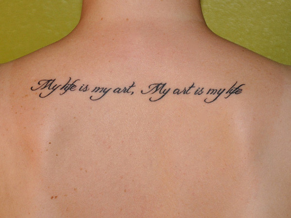 Inspirational Quotes Tattoos
 25 Inspirational Words For Tattoos You Should Check Today