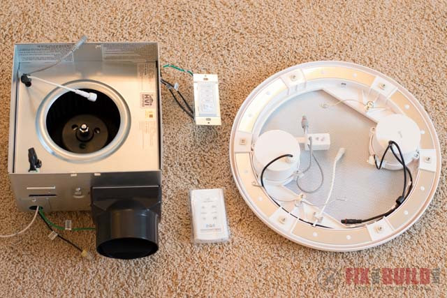 Installing Bathroom Exhaust Fan
 How to Install a Bathroom Fan with Bluetooth Speakers