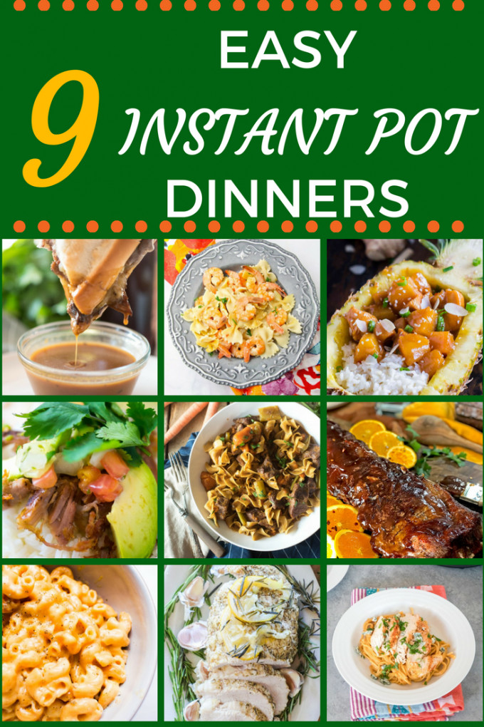 Instant Pot Gourmet Recipes
 9 Easy Instant Pot Dinners Go Go Go Gourmet