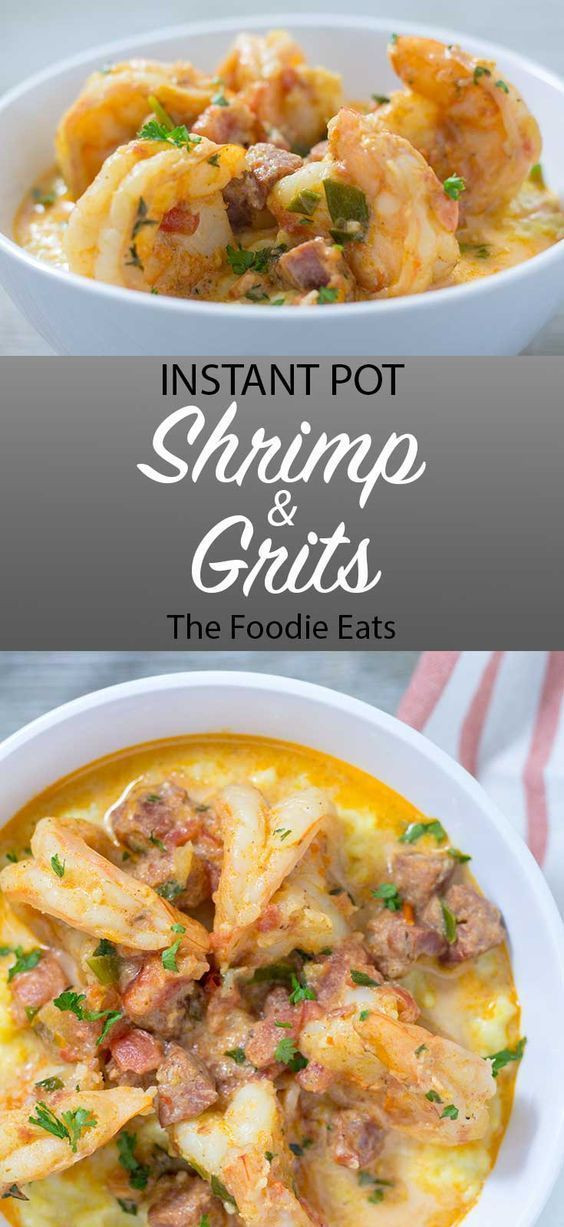Instant Pot Gourmet Recipes
 Instant Pot Shrimp and Grits Recipe