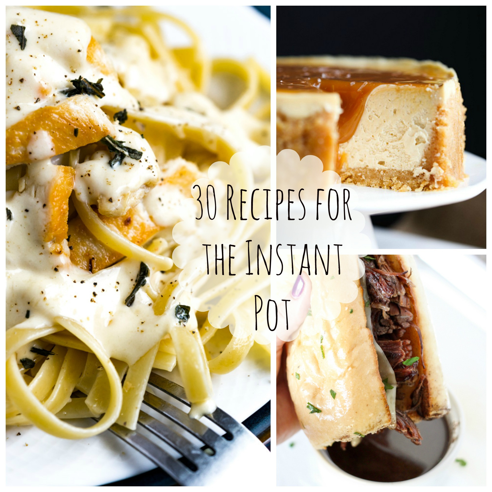 Instant Pot Gourmet Recipes
 30 Recipes for the Instant Pot I Dig Pinterest