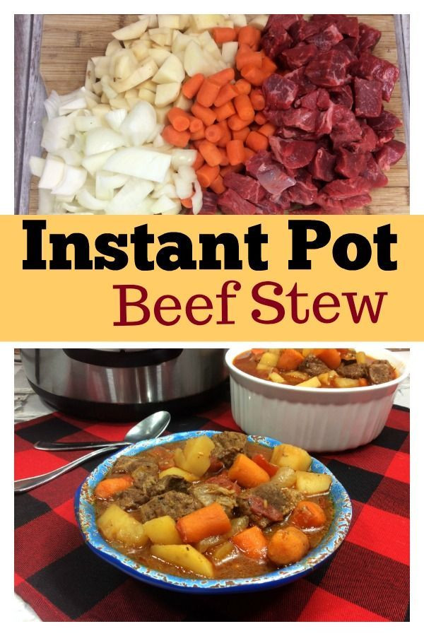 Instant Pot Gourmet Recipes
 Instant Pot Beef Stew Recipe