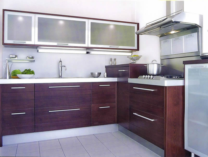 Interior Design Ideas For Kitchen
 Beauty Houses Purple Modern Interior Designs Kitchen