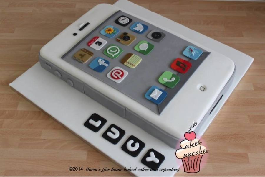 Iphone Birthday Cake
 Iphone Cake CakeCentral