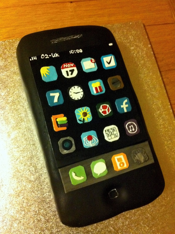 Iphone Birthday Cake
 The iPhone birthday cake – Cake blog with recipes and