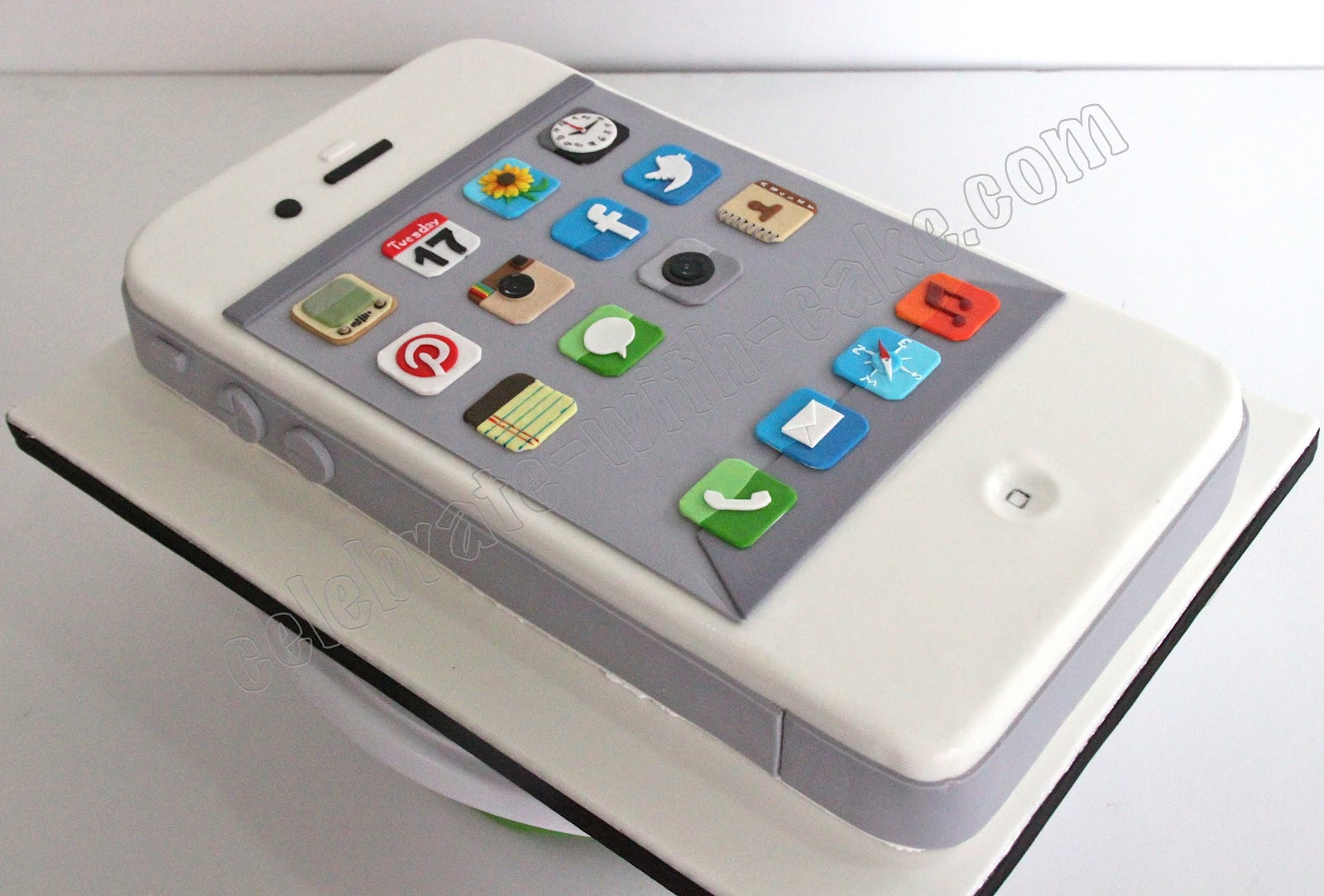 Iphone Birthday Cake
 iPhone Cake