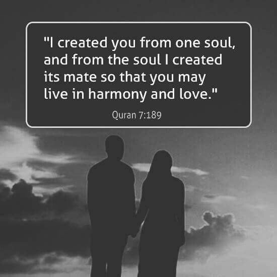 Islam Marriage Quote
 This is a good verse to write on the back of wedding