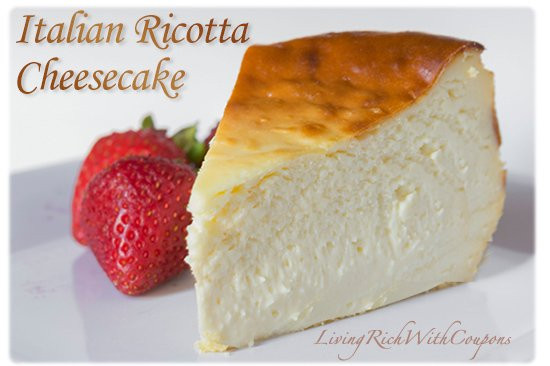 Italian Cream Cheesecake Recipe
 Italian Ricotta Cheesecake Recipe Easy to make and
